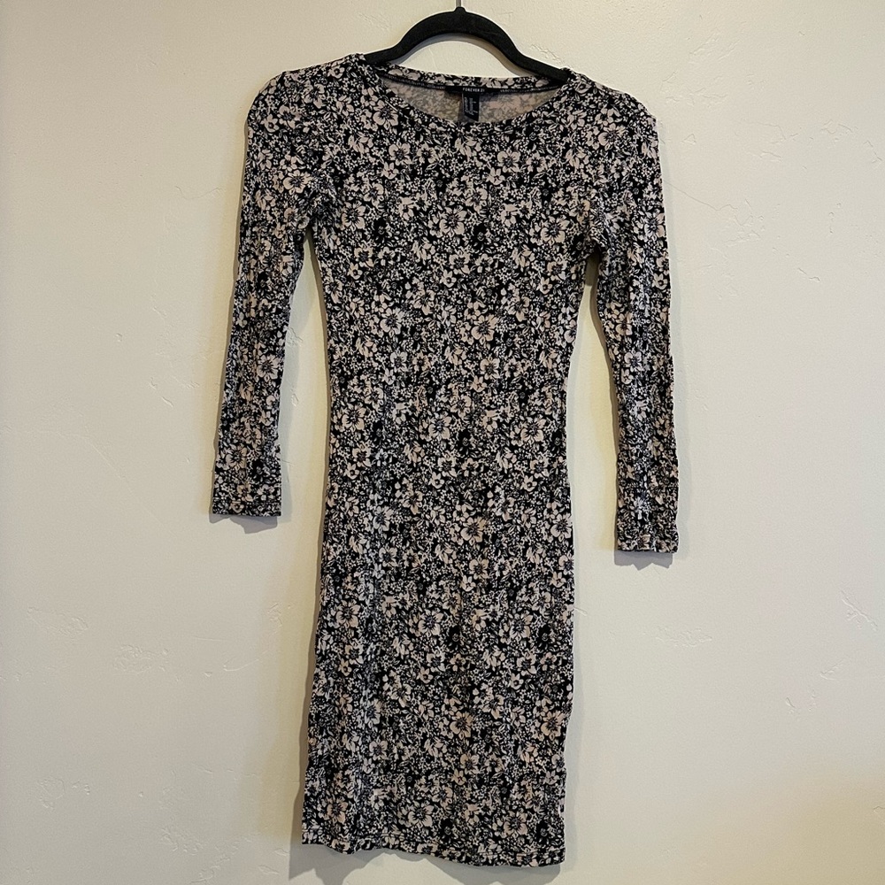 Forever 21 Floral Tight Dress